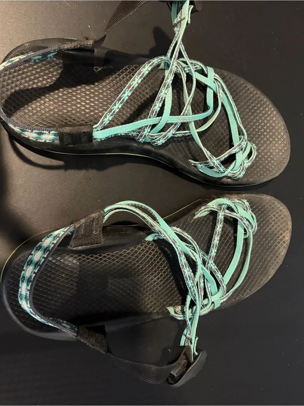 Chacos Women’s Strappy Outdoor Sandals - Mint/Black